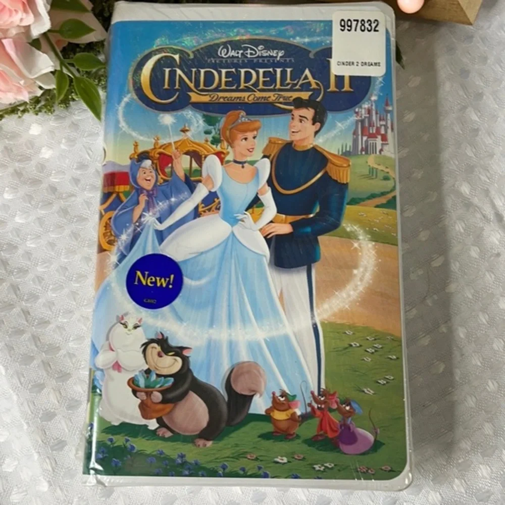 Disney Cinderella II: Dreams Come True (VHS, 2002) New Factory Sealed